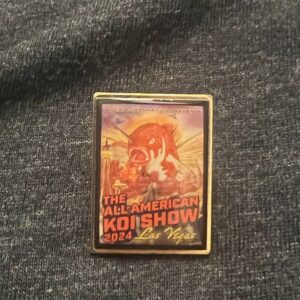 All American Koi Show Pin
